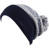 image:imageWinter Knit Beanie Hat with Pom Pom  Warm Cuffed Slouch Ski Cap for Men amp Women3navyGrey