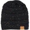 image:imageWinter Knit Ribbed Beanie Hat  Warm Soft Stretch Cable Knit Ribbed Cap for Men amp Women3 Th13  Black
