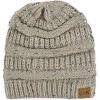 image:imageWinter Knit Ribbed Beanie Hat  Warm Soft Stretch Cable Knit Ribbed Cap for Men amp Women3 Th13  Khaki