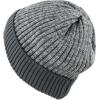 image:imageWinter Women Men Knitted Beanie Hat Warm and Thick Fleece Lined Winter Skull HatCharcoal