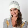 image:imageWinter Women Men Knitted Beanie Hat Warm and Thick Fleece Lined Winter Skull HatOffwhite