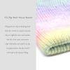 image:imageWomen Beanie for Tie Dye amp Leopard amp Ponytail Cuffed Knit Viscose Acrylic Unisex Slouch Style Winter Hat1 Tie Dye 1  Color 2