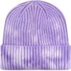 image:imageWomen Beanie for Tie Dye amp Leopard amp Ponytail Cuffed Knit Viscose Acrylic Unisex Slouch Style Winter Hat2 Tie Dye 2  Color 4