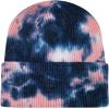 image:imageWomen Beanie for Tie Dye amp Leopard amp Ponytail Cuffed Knit Viscose Acrylic Unisex Slouch Style Winter Hat3 Tie Dye 3  Color 02
