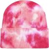 image:imageWomen Beanie for Tie Dye amp Leopard amp Ponytail Cuffed Knit Viscose Acrylic Unisex Slouch Style Winter Hat3 Tie Dye 3  Color 09