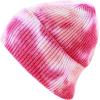 image:imageWomen Beanie for Tie Dye amp Leopard amp Ponytail Cuffed Knit Viscose Acrylic Unisex Slouch Style Winter Hat3 Tie Dye 3  Color 09