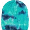 image:imageWomen Beanie for Tie Dye amp Leopard amp Ponytail Cuffed Knit Viscose Acrylic Unisex Slouch Style Winter Hat4 Ponytail  Color 1