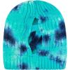 image:imageWomen Beanie for Tie Dye amp Leopard amp Ponytail Cuffed Knit Viscose Acrylic Unisex Slouch Style Winter Hat4 Ponytail  Color 1
