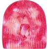 image:imageWomen Beanie for Tie Dye amp Leopard amp Ponytail Cuffed Knit Viscose Acrylic Unisex Slouch Style Winter Hat4 Ponytail  Color 4