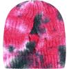 image:imageWomen Beanie for Tie Dye amp Leopard amp Ponytail Cuffed Knit Viscose Acrylic Unisex Slouch Style Winter Hat4 Ponytail  Color 6