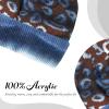 image:imageWomen Beanie for Tie Dye amp Leopard amp Ponytail Cuffed Knit Viscose Acrylic Unisex Slouch Style Winter Hat5 Leopard  Color 4