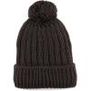 image:imageWomen and Men Beanie Daily Winter Oversized Thick Stretchy Knitted Pom Pom Beanie Fleece Lined Beanie Hat2 Straight Dark Brown