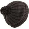 image:imageWomen and Men Beanie Daily Winter Oversized Thick Stretchy Knitted Pom Pom Beanie Fleece Lined Beanie Hat2 Straight Dark Brown