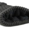 image:imageWomen and Men Beanie Daily Winter Oversized Thick Stretchy Knitted Pom Pom Beanie Fleece Lined Beanie Hat2 Straight Dark Grey