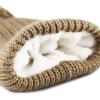 image:imageWomen and Men Beanie Daily Winter Oversized Thick Stretchy Knitted Pom Pom Beanie Fleece Lined Beanie Hat2 Straight Khaki
