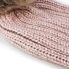 image:imageWomen and Men Beanie Daily Winter Oversized Thick Stretchy Knitted Pom Pom Beanie Fleece Lined Beanie Hat3 Metallic Pink