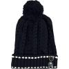 image:imageWomen and Men Beanie Daily Winter Oversized Thick Stretchy Knitted Pom Pom Beanie Fleece Lined Beanie Hat4 1104  Black