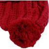 image:imageWomen and Men Beanie Daily Winter Oversized Thick Stretchy Knitted Pom Pom Beanie Fleece Lined Beanie Hat4 1104  Burgundy