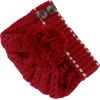 image:imageWomen and Men Beanie Daily Winter Oversized Thick Stretchy Knitted Pom Pom Beanie Fleece Lined Beanie Hat4 1104  Burgundy