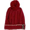 image:imageWomen and Men Beanie Daily Winter Oversized Thick Stretchy Knitted Pom Pom Beanie Fleece Lined Beanie Hat4 1104  Burgundy