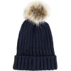 image:imageWomen and Men Beanie Daily Winter Oversized Thick Stretchy Knitted Pom Pom Beanie Fleece Lined Beanie Hat4 1105  Black