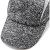 image:imageWomens Lightweight Mesh Running Cap  Breathable Polyester Outdoor Baseball Hat Adjustable Low Profile Summer CapBlack