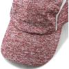 image:imageWomens Lightweight Mesh Running Cap  Breathable Polyester Outdoor Baseball Hat Adjustable Low Profile Summer CapBurgundy