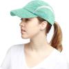 image:imageWomens Lightweight Mesh Running Cap  Breathable Polyester Outdoor Baseball Hat Adjustable Low Profile Summer CapMint