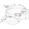 image:imageWomens Lightweight Mesh Running Cap  Breathable Polyester Outdoor Baseball Hat Adjustable Low Profile Summer CapRed