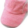 image:imageWomens Lightweight Mesh Running Cap  Breathable Polyester Outdoor Baseball Hat Adjustable Low Profile Summer CapRed