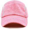 image:imageWomens Lightweight Mesh Running Cap  Breathable Polyester Outdoor Baseball Hat Adjustable Low Profile Summer CapRed