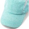 image:imageWomens Lightweight Mesh Running Cap  Breathable Polyester Outdoor Baseball Hat Adjustable Low Profile Summer CapTurquoise