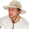 image:image50 UPF Outdoor Safari Sun Mesh Bucket Boonie UV Sun Protection HatFlapkhaki