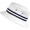 image:imageCotton Bucket Hat Packable Sun Hat  Unisex Summer Travel Beach Fisherman Hat for Men Women Outdoor Fishing Hiking0 Band White