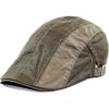 image:imageThe Hat Depot 200h3201 Snake Skin Trendy Newsboy Ivy Cap4colorsOlive