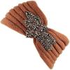 image:imageThe Hat Depot 700HB80 Sequin Knit Headband with Flower Decoration8colors Rust