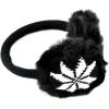 image:imageThe Hat Depot 700MF02 Snowflake Design Fur EarmuffsBlack