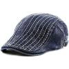 image:imageThe Hat Depot Cotton Washed Denim Newsboy Ivy Golf HatDenim Blue5