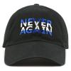 image:imageThe Hat Depot Never Again Gun Control March Embroidered Washed Cotton Low Profile Baseball Cap Hat Never AgainBlack