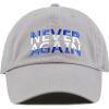image:imageThe Hat Depot Never Again Gun Control March Embroidered Washed Cotton Low Profile Baseball Cap Hat Never AgainGrey