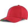 image:imageThe Hat Depot Plain Stretched One Size Spandex Cotton Fitted Cap Red