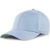 image:imageThe Hat Depot Plain Stretched One Size Spandex Cotton Fitted Cap Sky Blue