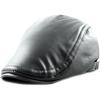 image:imageThe Hat Depot Soft Faux Leather Flat Ivy Gatsby Newsboy Driving Hat CapGrey