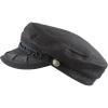 image:imageThe Hat Depot Unisex Cotton Yachting Style Sailing Greek Fisherman Cap hatBlack