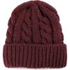 2. Curly Burgundy