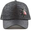 image:imageThe Hat Depot Women Cap Sequins Glitter Ornament Mesh Trucker Snap Back HatSpiderblack