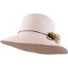 image:imageThe Hat Depot Womens Floppy Summer Sun Beach Wide Brim Straw HatFh12