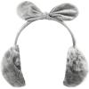 image:imageThe Hat Depot Womens Warmers Faux Fur Fleece Bunny Winter Ear MuffsGrey