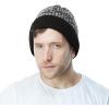 image:imageWinter Women Men Knitted Beanie Hat Warm and Thick Fleece Lined Winter Skull HatBlack