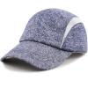 image:imageWomens Lightweight Mesh Running Cap  Breathable Polyester Outdoor Baseball Hat Adjustable Low Profile Summer CapNavy